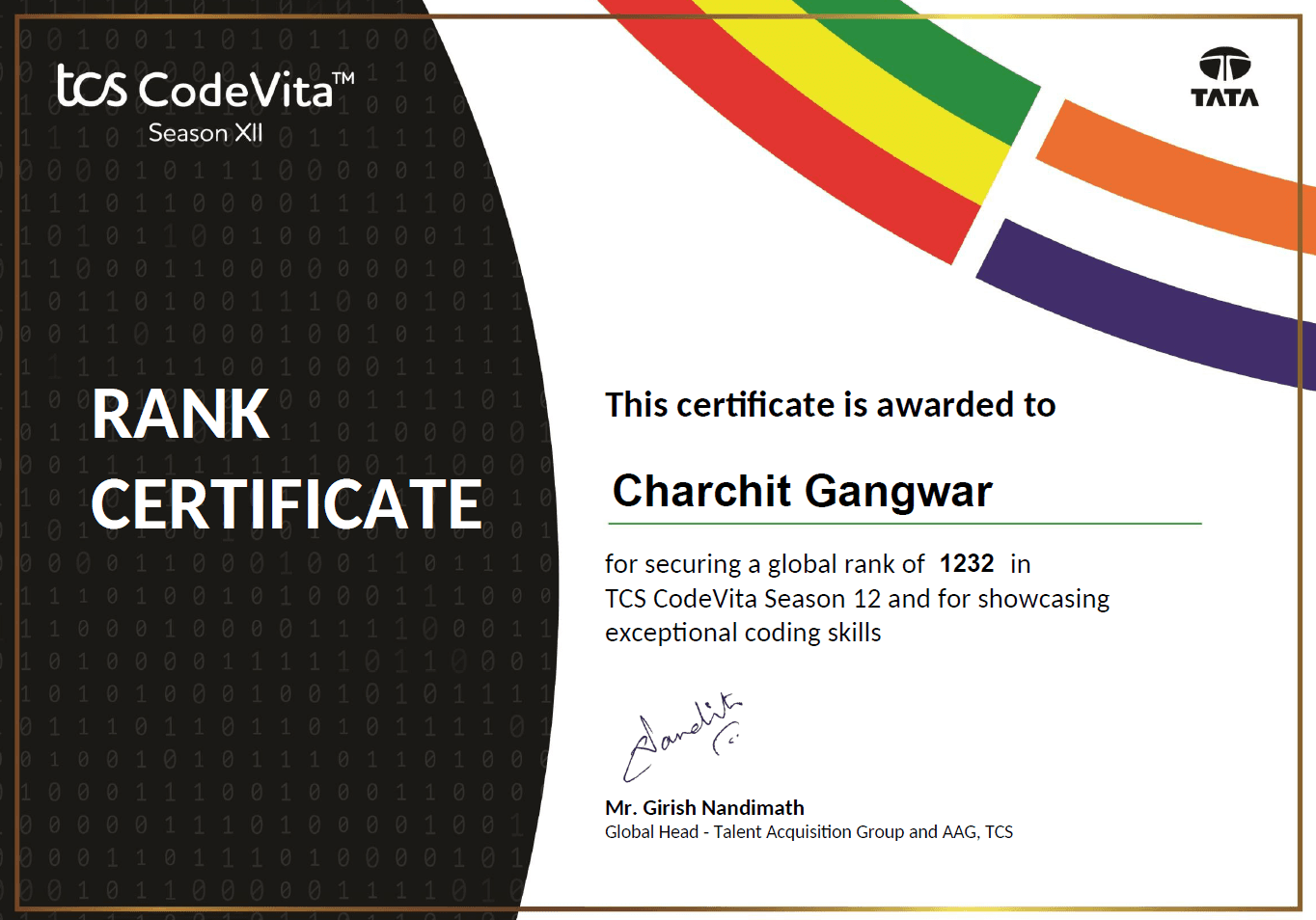 ..........TCS CodeVita Season 12..........